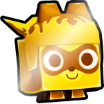 Shiny Golden Stunt Raccoon