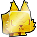 Shiny Golden Surge Wolf