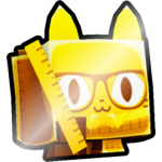Shiny Golden Teacher Cat