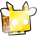 Shiny Golden Tech Goat