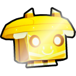 Shiny Golden Tech Ninja Cow