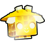 Shiny Golden Tech Ninja Giraffe