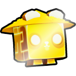 Shiny Golden Tech Ninja Panda