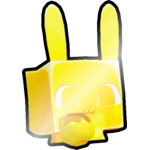 Shiny Golden The Easter Bunny