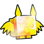 Shiny Golden Tiedye Griffin