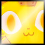 Shiny Golden Titanic Arcane Pyro Cat