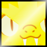 Shiny Golden Titanic Ice Snake