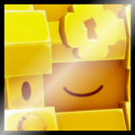 Shiny Golden Titanic Lucki Chest Mimic