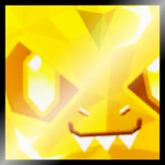 Shiny Golden Titanic Obsidian Dragon