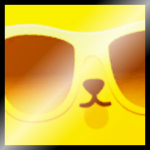 Shiny Golden Titanic Party Panda