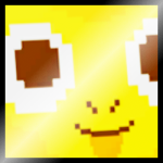Shiny Golden Titanic Pixel Monkey