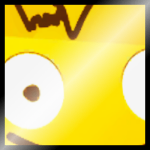 Shiny Golden Titanic Signature BIG Maskot