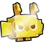 Shiny Golden Tome Owl