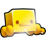 Shiny Golden Toy Duck