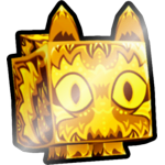 Shiny Golden UV Cat