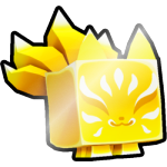 Shiny Golden UV Kitsune