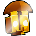Shiny Golden Umbrella Bear