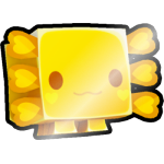 Shiny Golden Valentines Axolotl