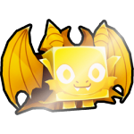 Shiny Golden Vampire Dragon