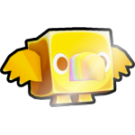 Shiny Golden Vibrant Toucan