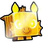 Shiny Golden Water Zebra