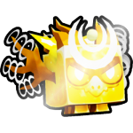 Shiny Golden Wild Galaxy Agony