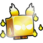 Shiny Golden Wisp Owl