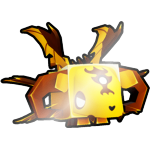 Shiny Golden Wyvern of Hades
