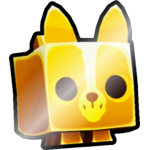 Shiny Golden Zombie Corgi