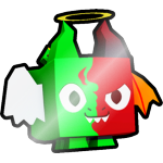Shiny Good vs Evil Dragon