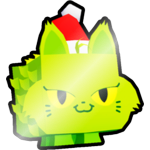 Shiny Grinch Cat