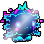 Shiny Holographic Axolotl Ball