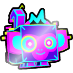 Shiny Holographic Monkey