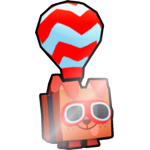 Shiny Hot Air Balloon Dog