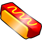 Shiny Hotdog Hoverboard