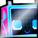 Shiny Huge Arcade Meebo in a Spaceship