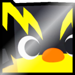 Shiny Huge Electric Penguin