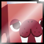 Shiny Huge Festive Walrus
