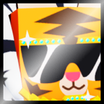 Shiny Huge Flex Tiger