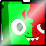 Shiny Huge Good vs Evil Dragon
