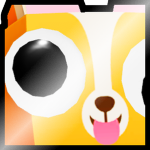 Shiny Huge Googly Corgi