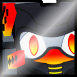 Shiny Huge Inferno Stealth Cat