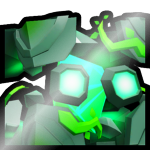 Shiny Huge Jungle Golem