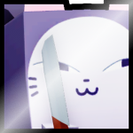 Shiny Huge Knife Cat