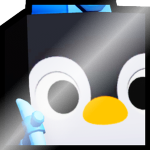 Shiny Huge Mining Penguin
