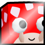 Shiny Huge Mushroom Snail