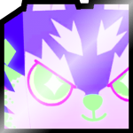 Shiny Huge Neon Twilight Wolf