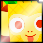 Shiny Huge Pineapple Monkey