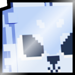 Shiny Huge Pixel Wolf
