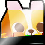 Shiny Huge Pot of Gold Corgi